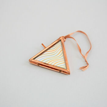 Mini Triangular Hanging Photo Frame, 4 of 11