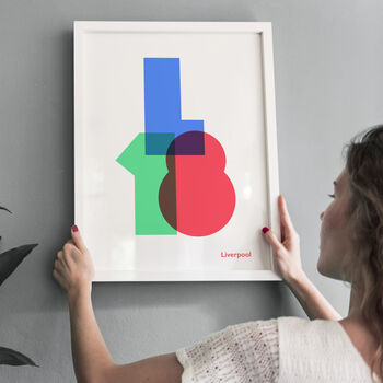 Personalised Postcode New Home Print, 6 of 8