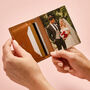 Personalised Leather Photo Card Holder, thumbnail 1 of 8