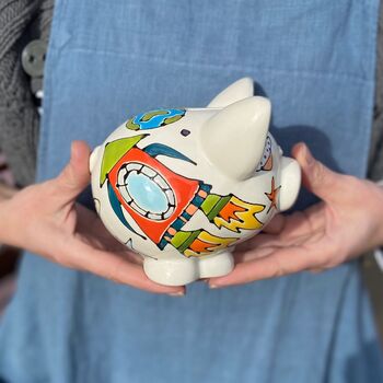 Personalised Piggy Bank, 4 of 12