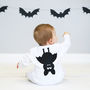 Halloween Bat Baby Sleepsuit, thumbnail 1 of 3