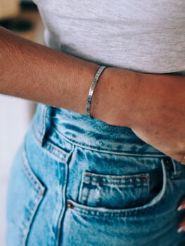 Personalised Custom Cuff Bracelet, 2 of 4