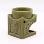 Jade Ceramic Buddha Oil Burner, thumbnail 2 of 2