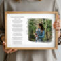 A Personalised Print Of Your Photo And Words, thumbnail 5 of 9
