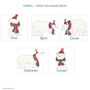 Personalised Bear Family Christmas Pyjamas, thumbnail 6 of 9