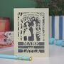 Personalised Papercut Couple Wedding Date Card, thumbnail 7 of 8