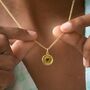 Jammie Dodger Necklace, Sterling Silver Or Gold Plated, thumbnail 6 of 12