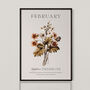 Birth Flower Print 'Primrose' For February, thumbnail 2 of 9