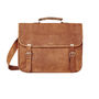 Classic Leather Messenger With Handle, thumbnail 3 of 7