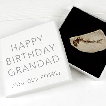 Personalised Happy Birthday You Old Fossil, 3 of 3