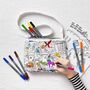 Colour In Fairytale Crossbody Bag Kit + 10 Pens, thumbnail 1 of 7
