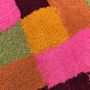 Handmade Tufted Multi Coloured Mini Runner Rug, thumbnail 4 of 12