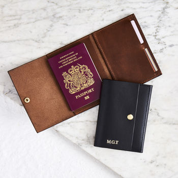 Personalised Passport Holder And Luggage Tag Set, 6 of 6