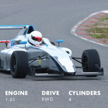 Formula Four Single Seater Thrill In Leicestershire, 3 of 5