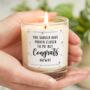 Funny New Home Gift, Moving Away Scented Candle, thumbnail 1 of 8