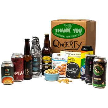 Best Of Qwerty Beer Box Mixed Craft Beer Hamper, 10 of 12