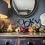 Personalised Black Letters A Z Home And Garden Signs , Halloween Decorations, thumbnail 1 of 12