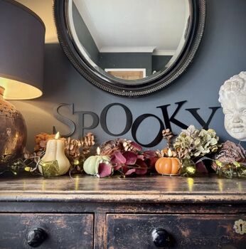 Personalised Black Metal Letters A–Z, 2 of 12