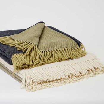 Personalised Reversible Merino Wool Throw Collection, 7 of 10