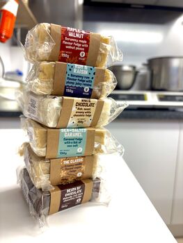 Six Vegan Classics Fudge Slab Display Box, 3 of 7