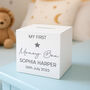Personalised My First Wooden Money Box, thumbnail 1 of 3