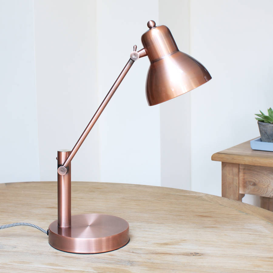 original_copper office desk lamp