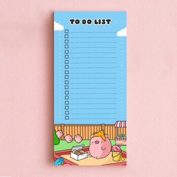 Cute Pig To Do List Notepad, 4 of 4