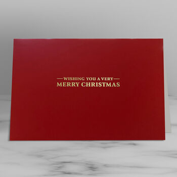 Westminster Abbey Pop Up Christmas Card, 2 of 2
