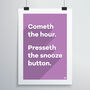 Snooze Print, thumbnail 1 of 12