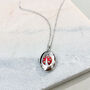 Charming Ladybird Locket Necklace, thumbnail 1 of 4