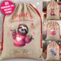 Personalised Valentine Animal Love Heart Cupid Sack, thumbnail 1 of 12