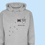 Personalised Dog And Cat Hoodie, thumbnail 1 of 4