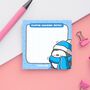 Penguin Sticky Notes | Cute Stationery, thumbnail 2 of 5