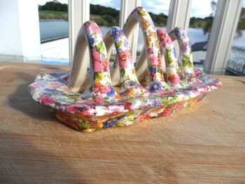 Toast Rack In Olde England Chintz Design, 4 of 7