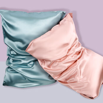 Mulberry Silk Pink Standard Pillowcase, Single, 5 of 8