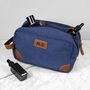 Personalised Deluxe Denim Wash Bag, thumbnail 5 of 9