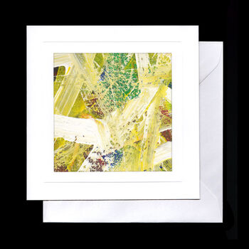 Four Hand Painted Greeting Cards 'Abstract Seven', 3 of 4