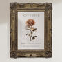 Birth Flower Wall Print 'Chrysanthemum' For November, thumbnail 4 of 9