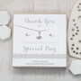 Cz Wedding Gift Set, Thank You Special Day, thumbnail 1 of 4