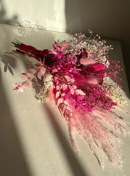 Pink Dried Flower Bouquet, 7 of 10