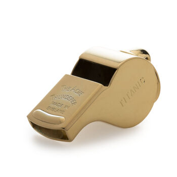 Titanic Brass Whistle – Engravable Gift, 2 of 6