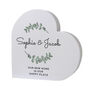 Botanical Personalised Heart Ornament, thumbnail 6 of 6