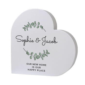 Botanical Personalised Heart Ornament, 6 of 6
