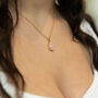 Rose Quartz Pendant Necklace, thumbnail 1 of 3