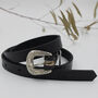 Personalised Western Style Leather Belt, thumbnail 6 of 11