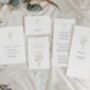 Daisy Wedding Invitations, thumbnail 4 of 4