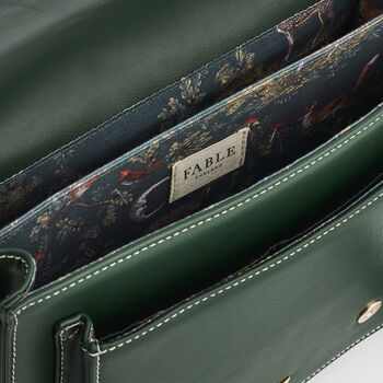 Into The Woods Green Satchel, 7 of 7