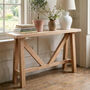 Harrogate Oak Console Table, thumbnail 1 of 7