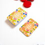 Personalised Retro Floral Peach Playing Cards In A Tin, thumbnail 2 of 8