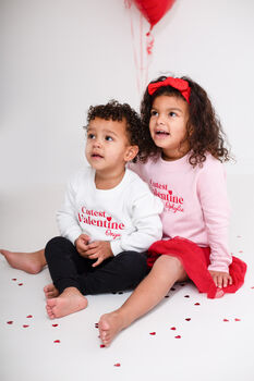 Valentines 'Cutest' Personalised Embroidered Sweatshirt, 4 of 5